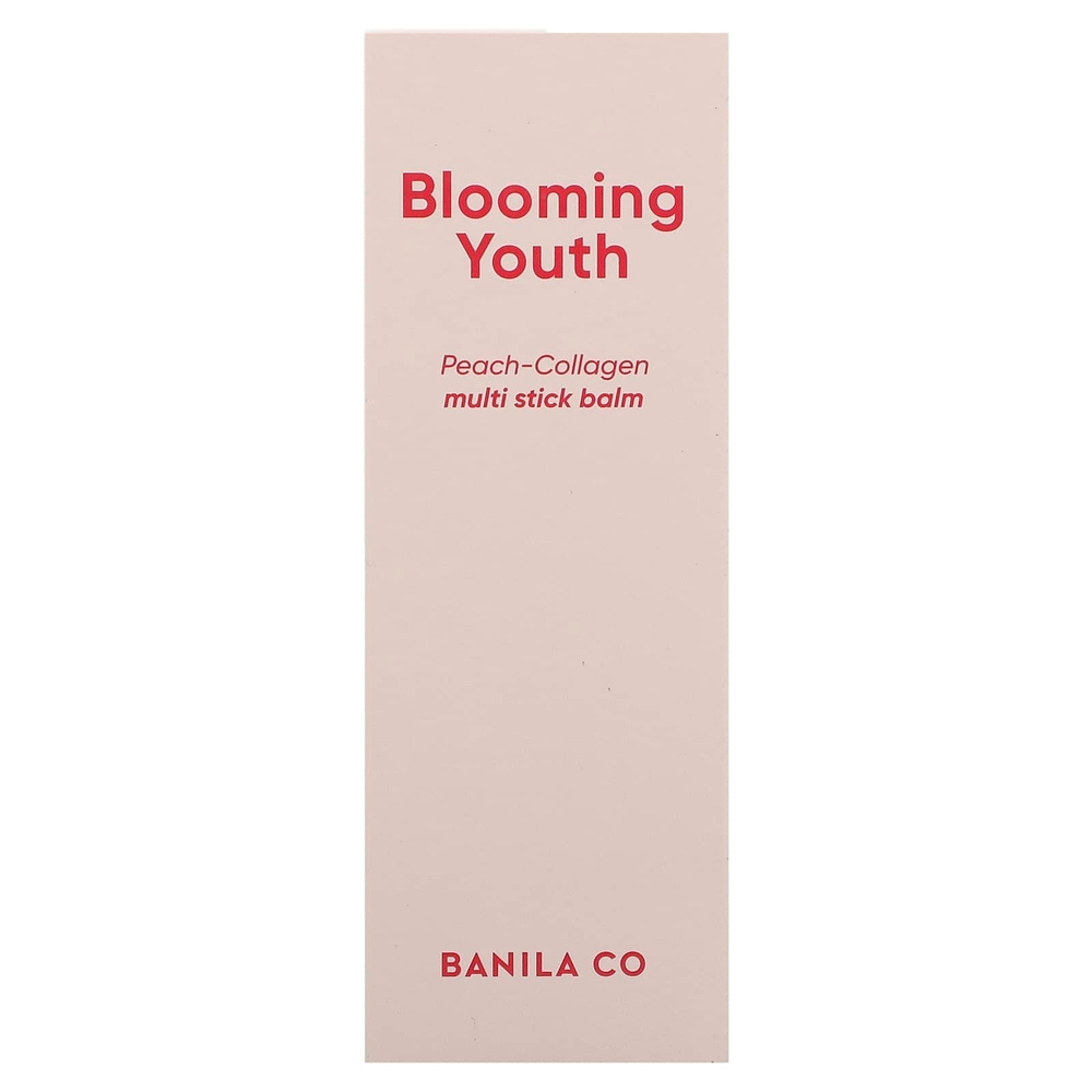 Banila Co, цветущей молодости, бальзам-стик с персиком и коллагеном, 10,5 г (0,37 жидк. унции)