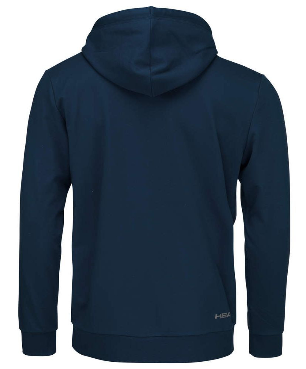Детская теннисная толстовка Head Club Byron Hoodie JR - Blue