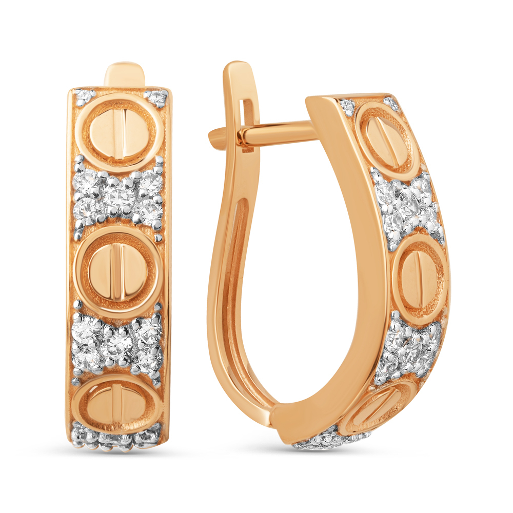Серьги из золота 585 пробы