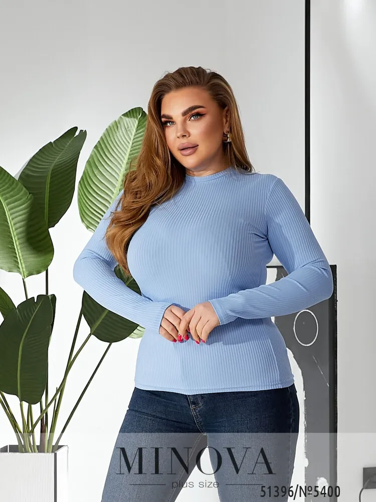 Водолазка 5400-голубой Minova