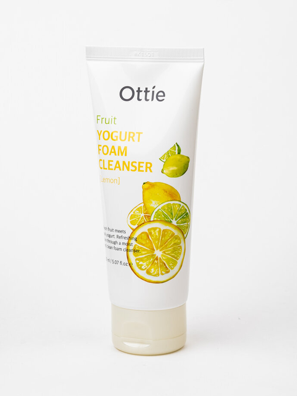 Ottie Йогуртовая пенка для умывания с лимоном Fruit Yogurt Foam Cleanser-Lemon 150 мл