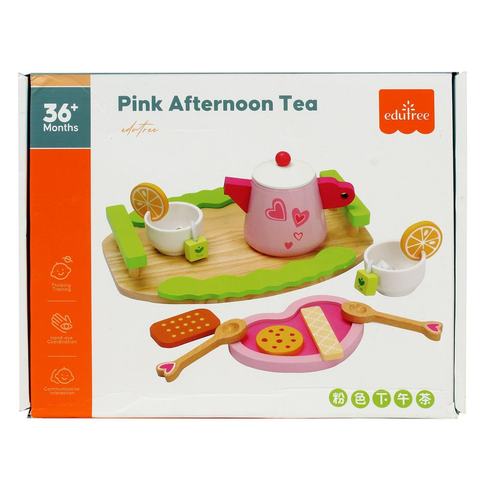 Чайный набор деревянный, коробка C-41656