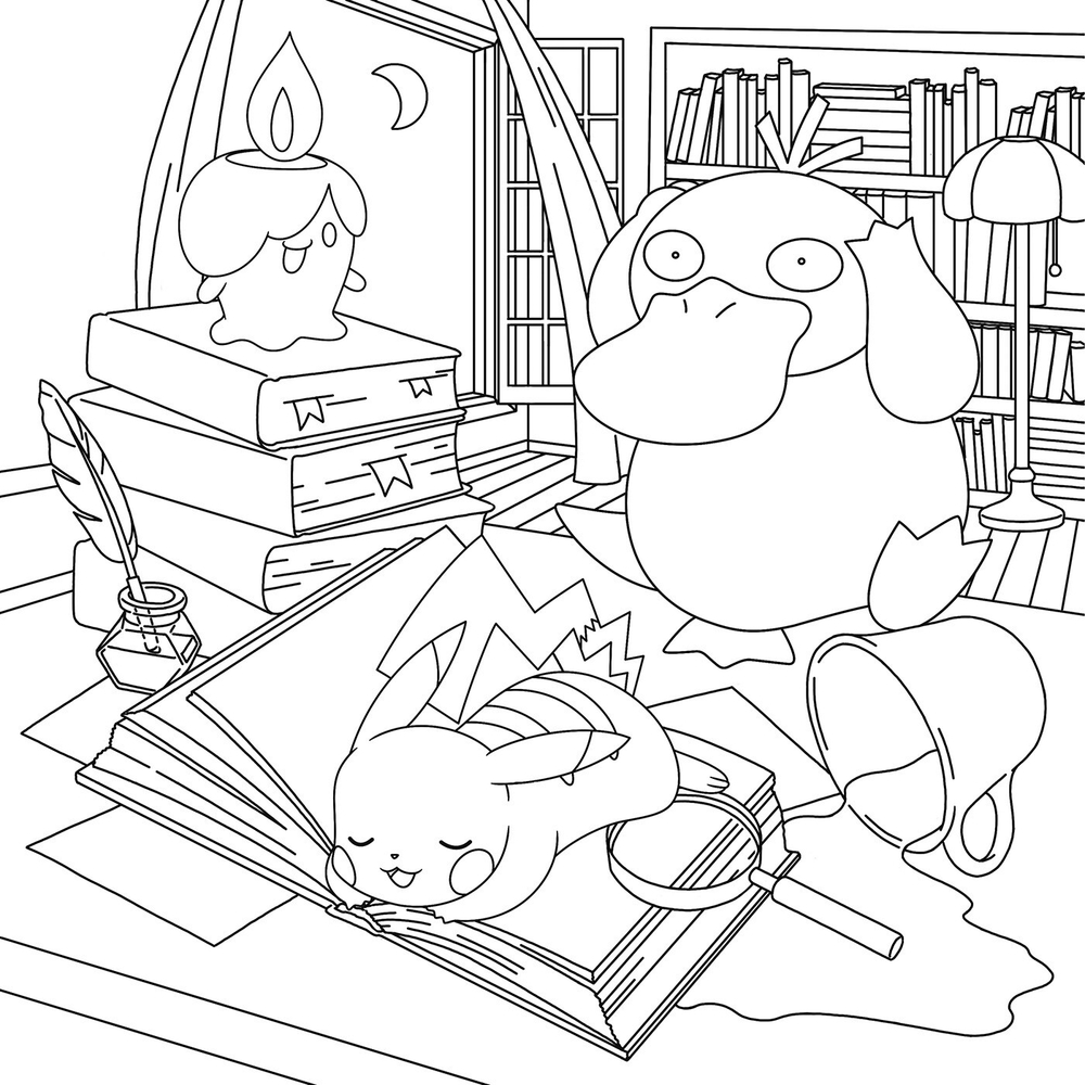 Pokemon. Coloring Book