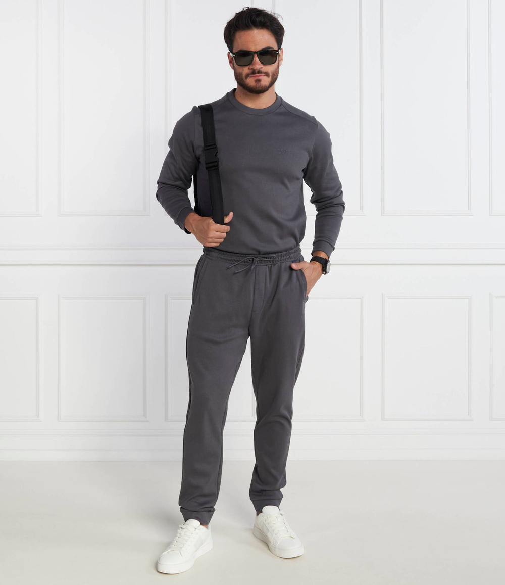 Худи Salbo Curved BOSS GREEN - графитовый(50487999)