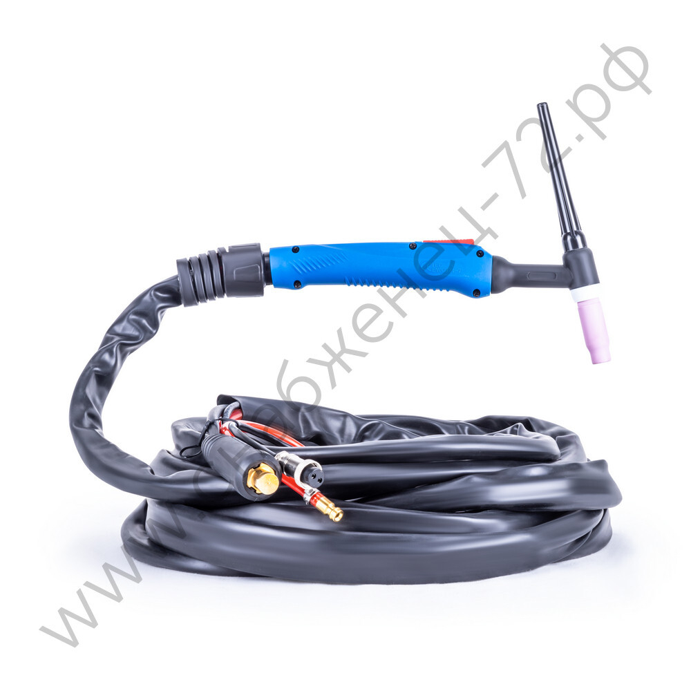Varteg Горелка TIG-26 8м (разъем 35мм2, с кнопкой, пр-во FoxWeld/КНР)