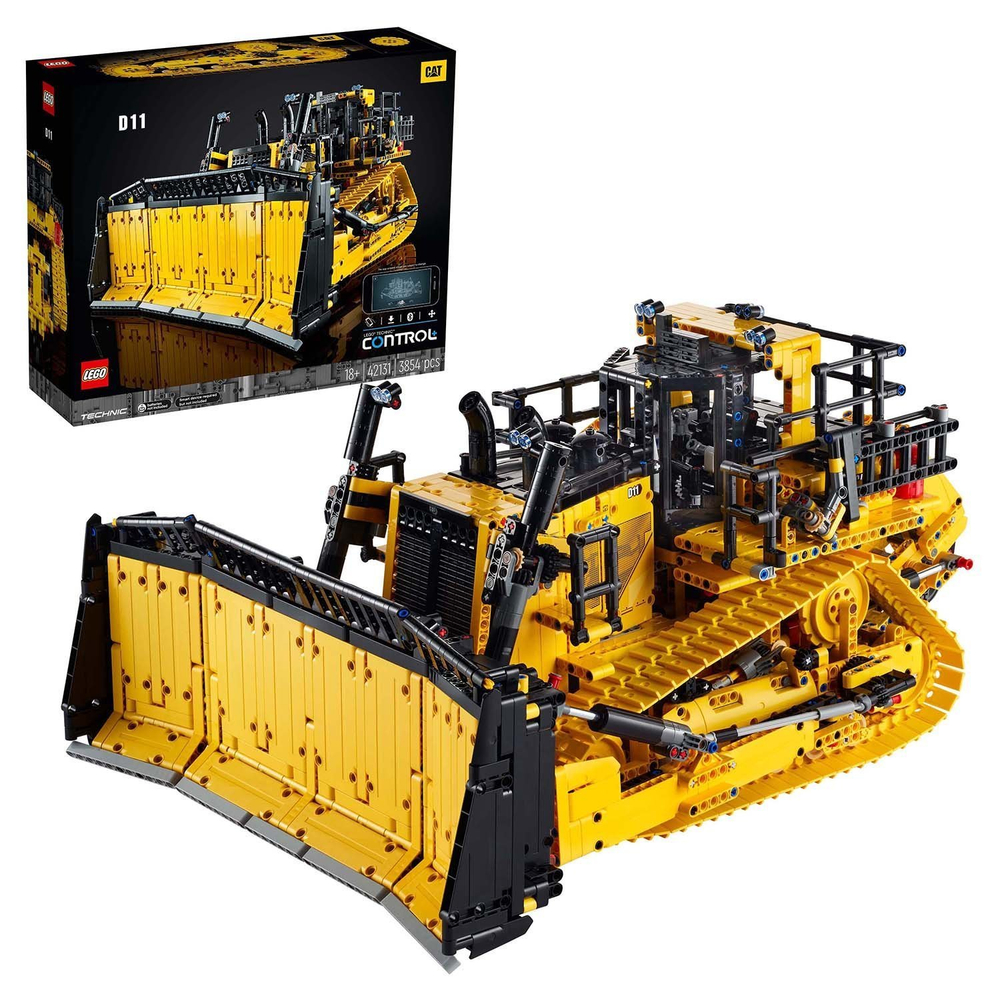 LEGO Technic: Бульдозер Cat D11T 42131 — Cat D11 Bulldozer — Лего Техник