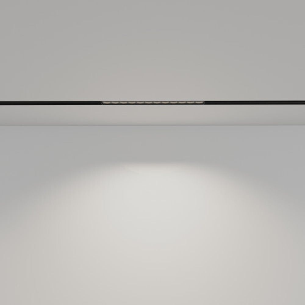 Магнитный трековый светильник ЭРА TRM20-3-22-12W4K-B для системы NOVA 48V 12Вт 4000К направленный свет черный