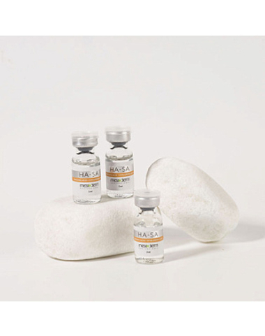 Биоревитализант с Гиалуроновой и Янтарной кислотой "HA - SA" 3мл*3шт., MESODERM