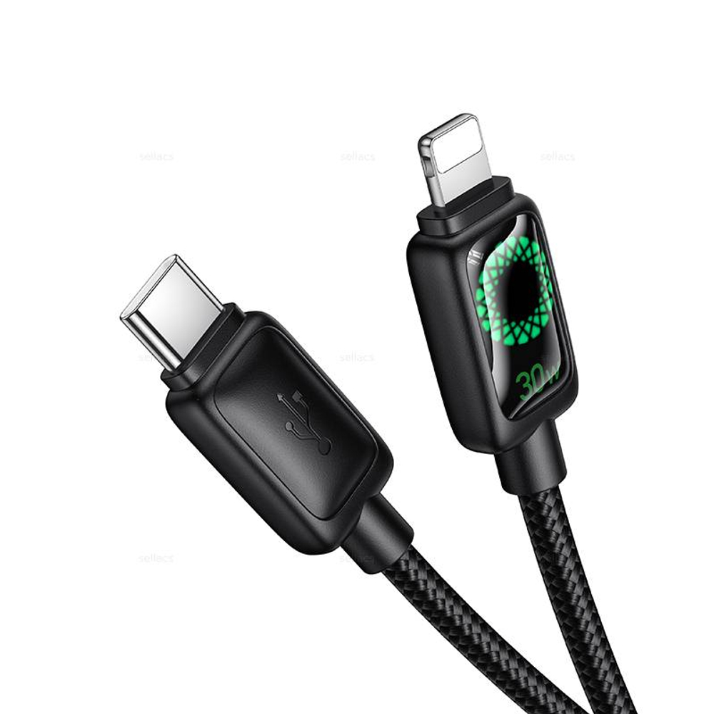 Hoco U146 Mundo PD30W кабель для зарядки и передачи данных Lightning (Краснодар склад)