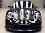 Карбоновый обвес переделка в стиле GT2RS для PORSCHE 911 991.1 TURBO S 2011–2017