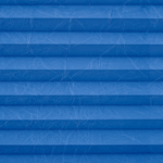 Штора плиссе Стандарт с ручками, ткань Аванти арт. 4085 голубой, цвет комплектующих белый, серый, антрацит, черный, коричневый, кремовый и т д