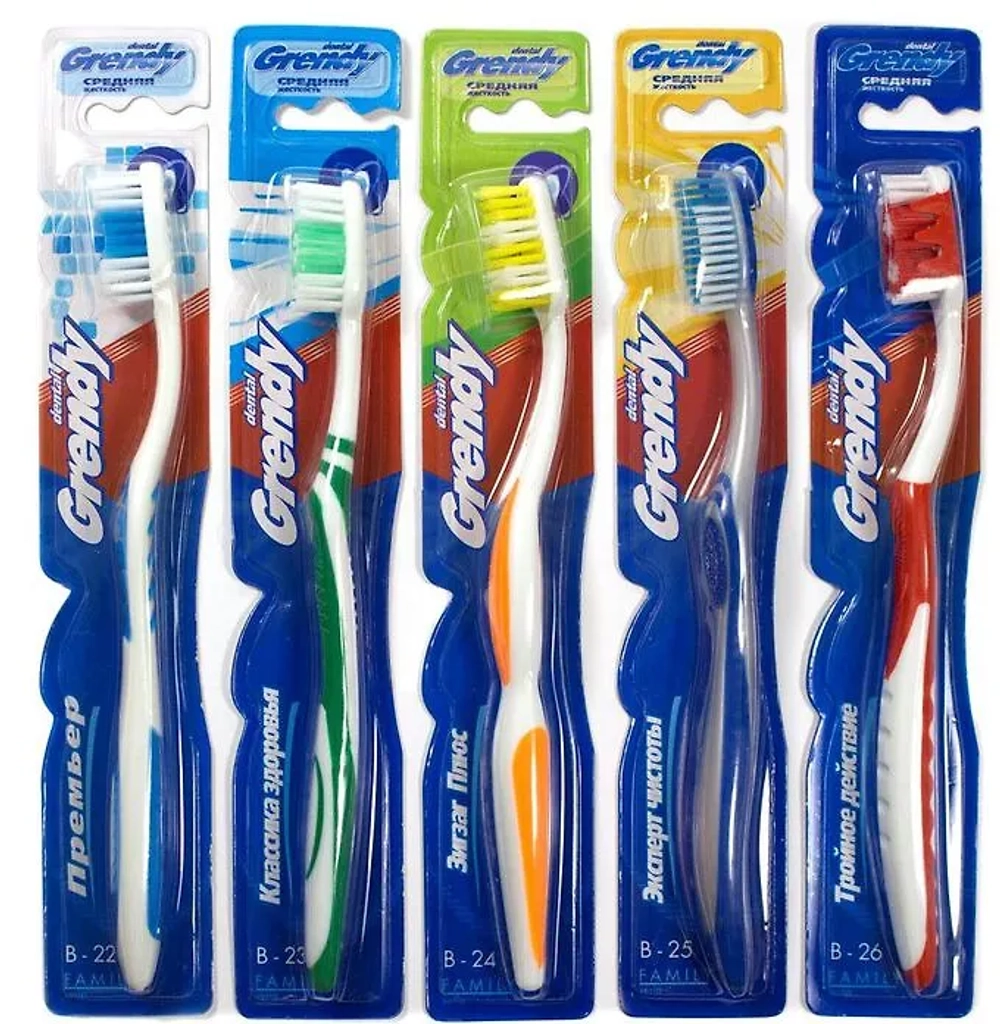 Зубная щётка GRENDY В