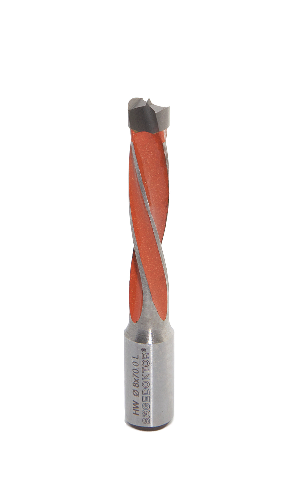 Сверло глухое D.8x70 S.10x20 LH tw