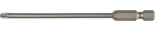 Биты ″X-DRIVE″ торсионные кованые, обточенные, KRAFTOOL 26125-25-100-1, Cr-Mo сталь, тип хвостовика E 1/4″, Т25, 100мм, 1шт