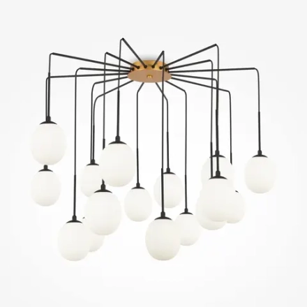 Подвесная люстра Maytoni BRANCH MOD176PL-16G