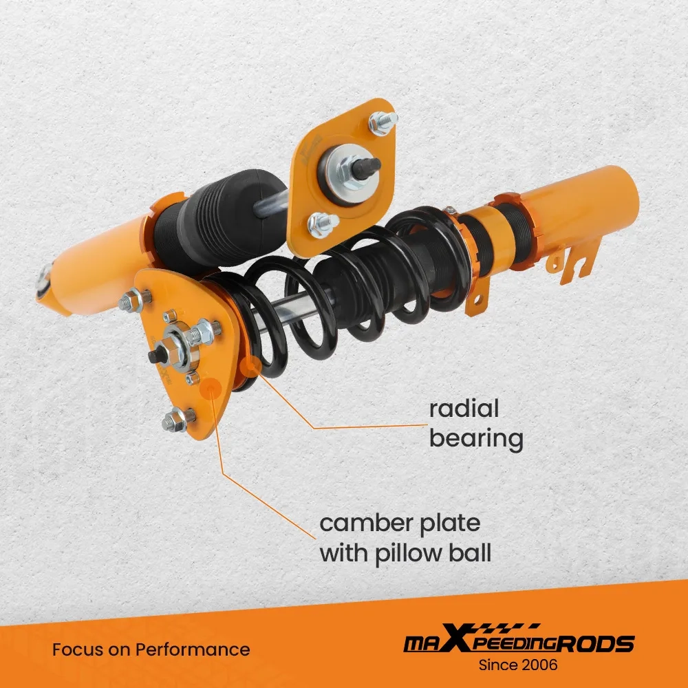 MaXpeedingrods Adjustable Coilovers Suspension Kit подходит для автомобиля Mazda CX-4 2016 2017-2019 lowering kit