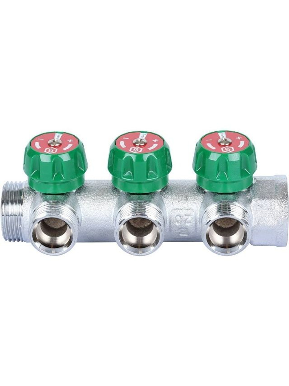 Коллектор регулирующий STOUT 1х3/4 ЕК , 3 отвода SMB-6850-013403
