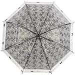 Зонт-трость полуавтоматический 90см «BASIC» черный