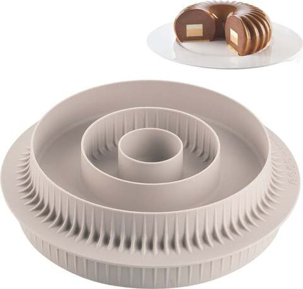 Форма для запекания Silikomart Forma do ciasta Multi-Inserto Round, круглая, силикон, 17,6 см