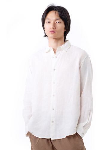 Белая льняная рубашка Senseera