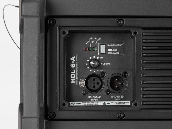 RCF HDL 6-A активная АС, 700Вт, динамик 6 дюймов