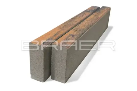 Braer Бордюр тротуарный БР 100.20.8, Color Mix Техас