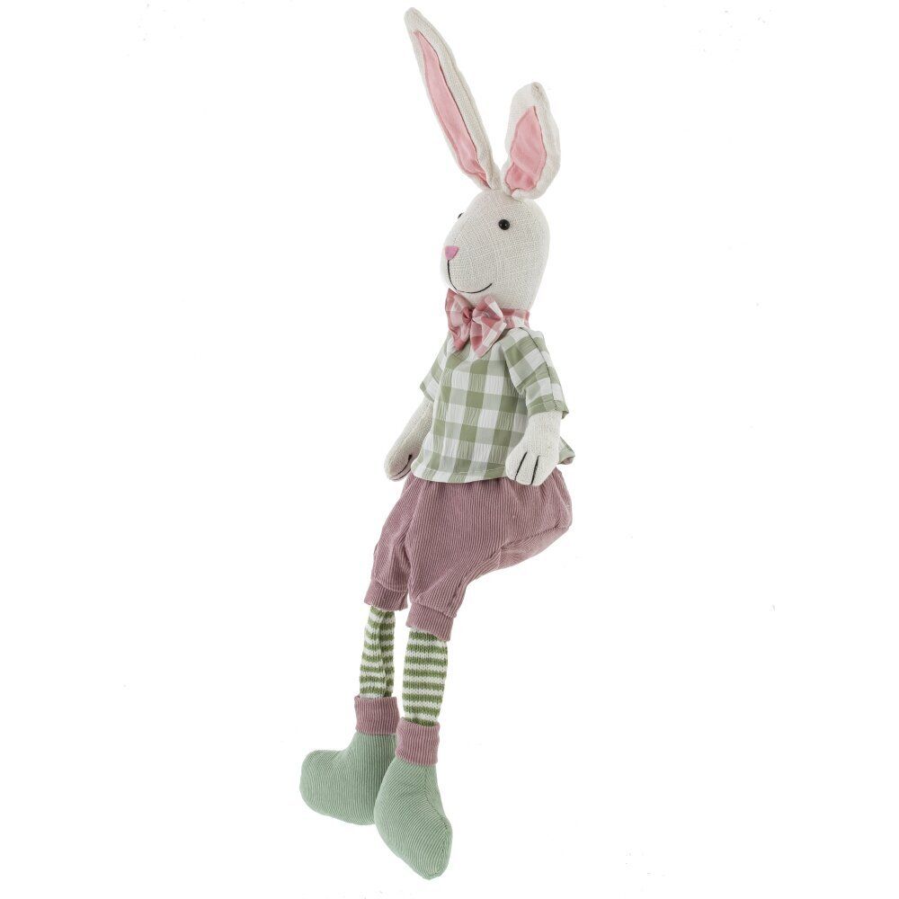 GAEM Игрушка набивная "Заяц/Зайка", L13 W12 H58/26 см, 2в.