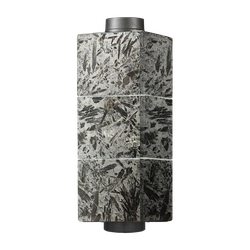 Облицовка чугунной трубы "Пироксенит Элит"