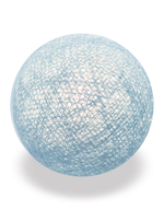 Хлопковый шарик голубой пастель