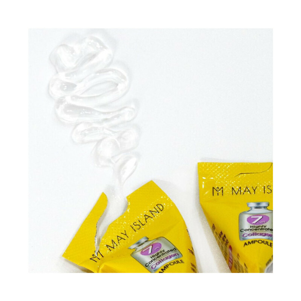 Увлажняющая ампульная сыворотка с коллагеном May Island 7 Days Highly Concentrated Collagen Ampoule 3гр