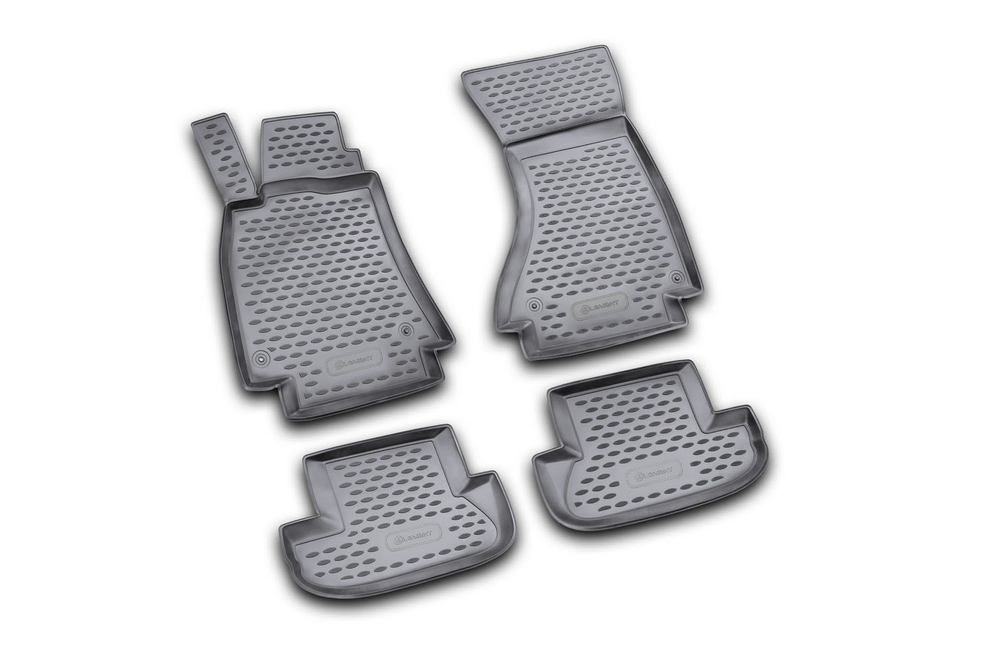 Коврики Standard, в салон AUDI A-5 03/2007- , 4 шт. (полиуретан, чёрные) Element.NLC.04.11.210