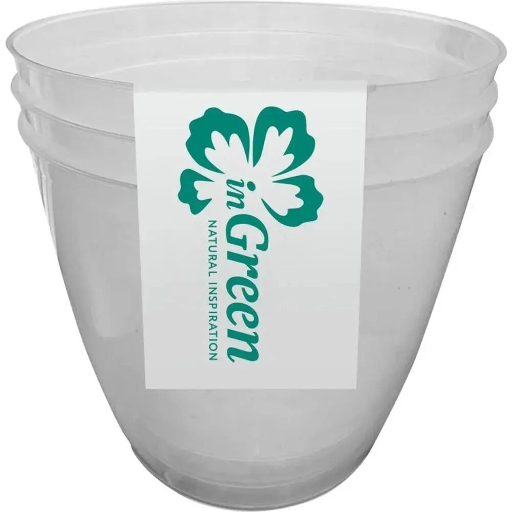 Набор горшков для пикирования рассады InGreen 3шт., 1,4 л, прозрачный