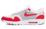 Nike Air Max 1 air cushion non-slip lightweight low-top running shoes men's red and white