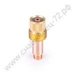 FoxWeld Корпус цанги 2,4мм газ.линза (701.0207/TE0006-24, пр-во FoxWeld/КНР)