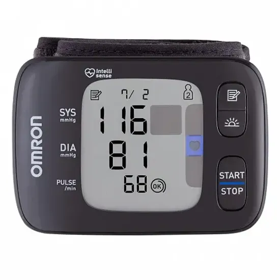 Тонометр Omron автоматический на запястье RS7, HEM-6232T-E