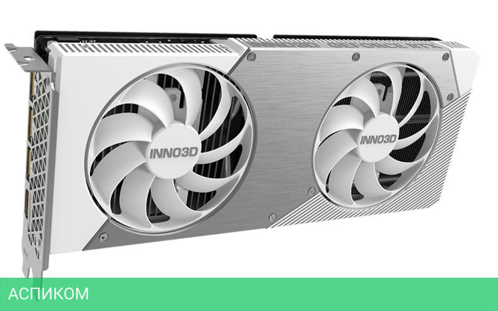 Видеокарта Inno3D RTX 5060 Twin X2 OC White 8Gb D7 (N50602-08D7X-195070W)