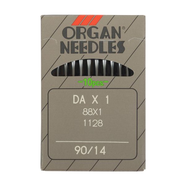 Иглы для промышленных швейных машин Organ DA*1, 10 шт, 090