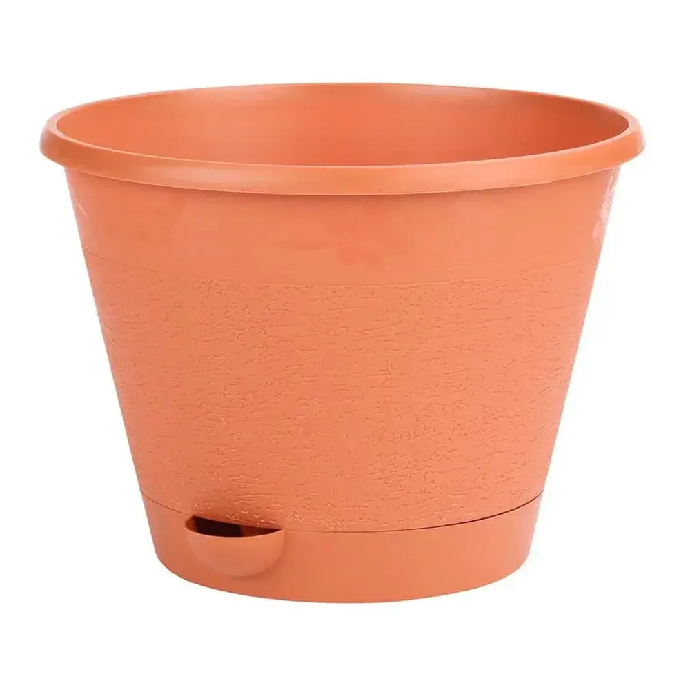 Горшок цв.Мадера 5л (коричневый) (комплект 20 шт)