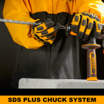 Аккумуляторный бесщеточный перфоратор SDS-Plus INGCO CRHLI20288 INDUSTRIAL 20 В 4,5 Дж