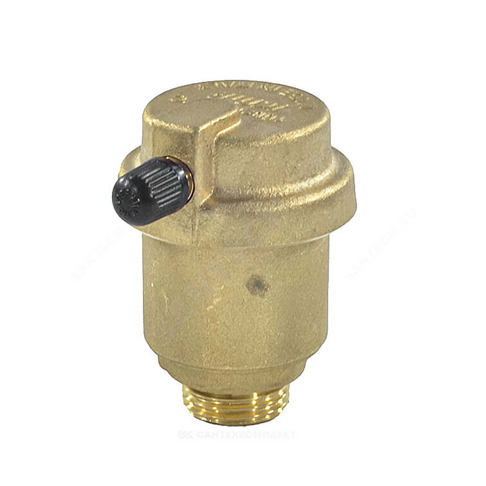 Воздухоотводчик автоматический латунь 719 Ду 15 Ру10 G1/2" НР прямой Icma 82719AD05