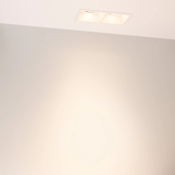 Светильник MS-FLOW-BUILT-S157x85-2x12W Warm3000 (BK, 15 deg, 230V) (Arlight, IP20 Металл, 5 лет) 055925