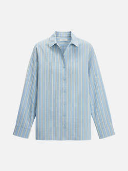 Свободная рубашка в полоску