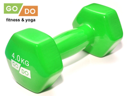 Гантель в виниловой оболочке GO DO