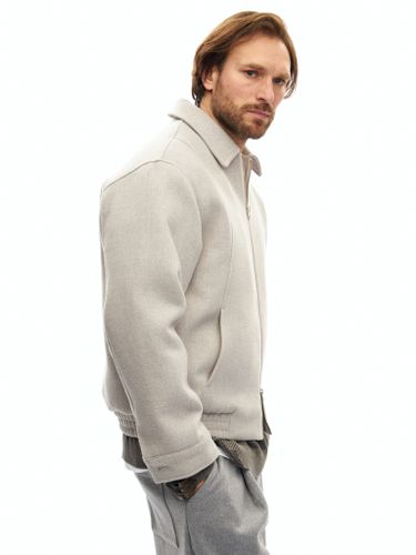 Утепленная бежевая куртка Cooper на молнии