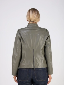Кожаная куртка демисезонная косуха