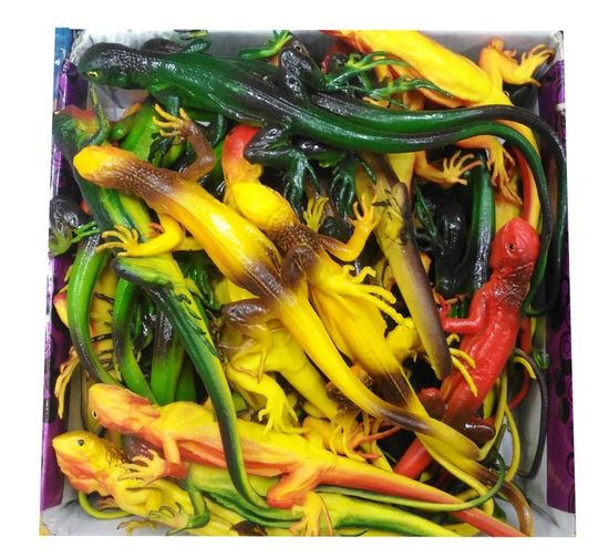 Резиновая ящерица