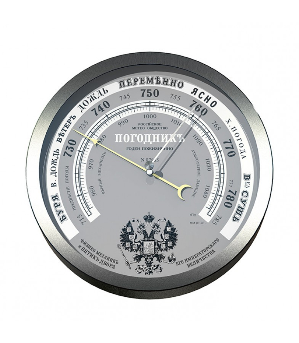 Барометр METEO CTRL 35 STAINLESS STEEL (RST 07835)