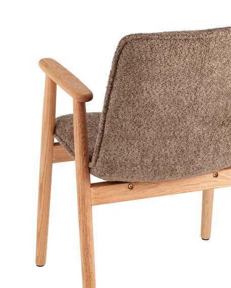 Стул Arlon, коричневое букле