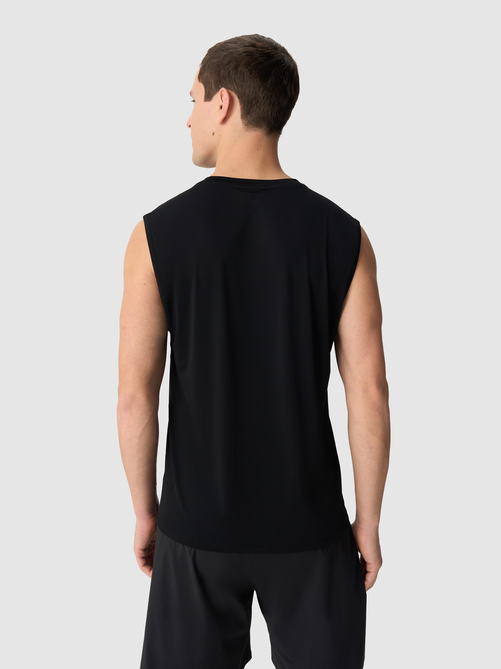 Майка мужская GRI Фитнес чёрная