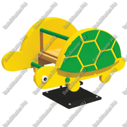 Детская качалка для игровых комнат, площадок "Черепаха"